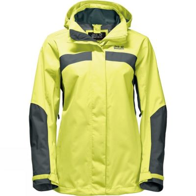 Chaquetas Jack Wolfskin Topaz Mujer Amarillo - Chile SCX805163